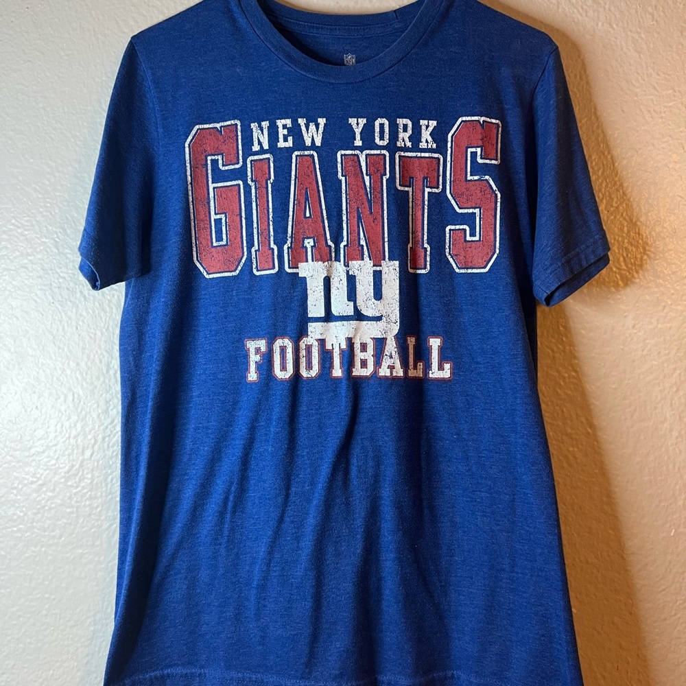 New York Giants Football NFL Team Apparel Tee Small